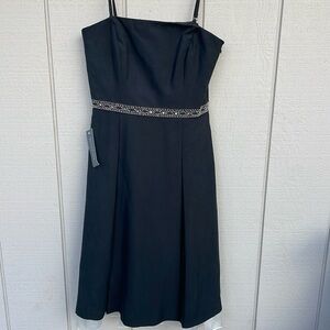 Ann Taylor Strapless Silk  Dress 2